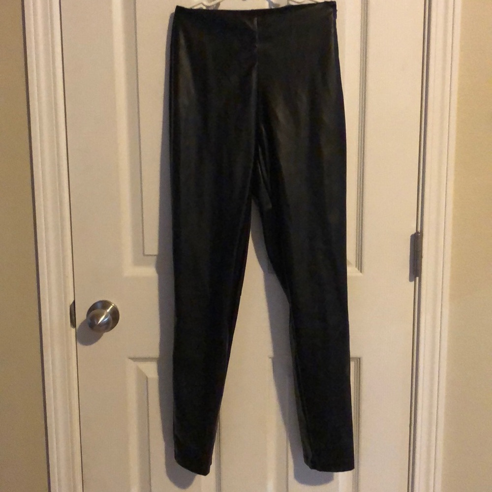 Fabletics Vegan Leather High-Waisted Legging